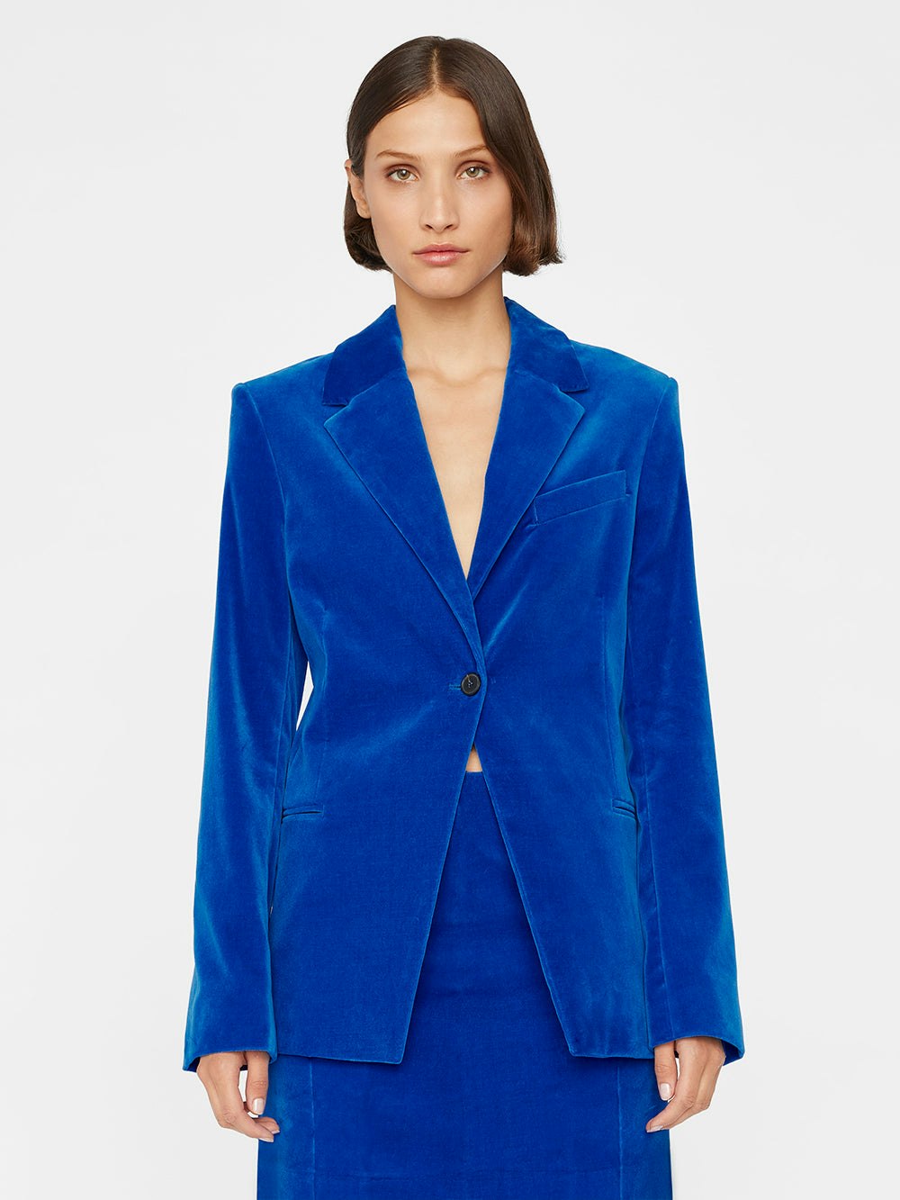 blazer front view
